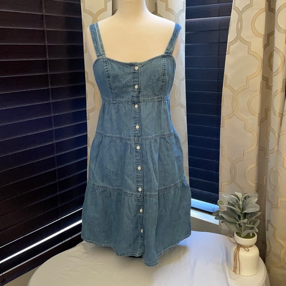 Women's Levi's sleeveless Joni dress G day mate S - Picture 2 of 8